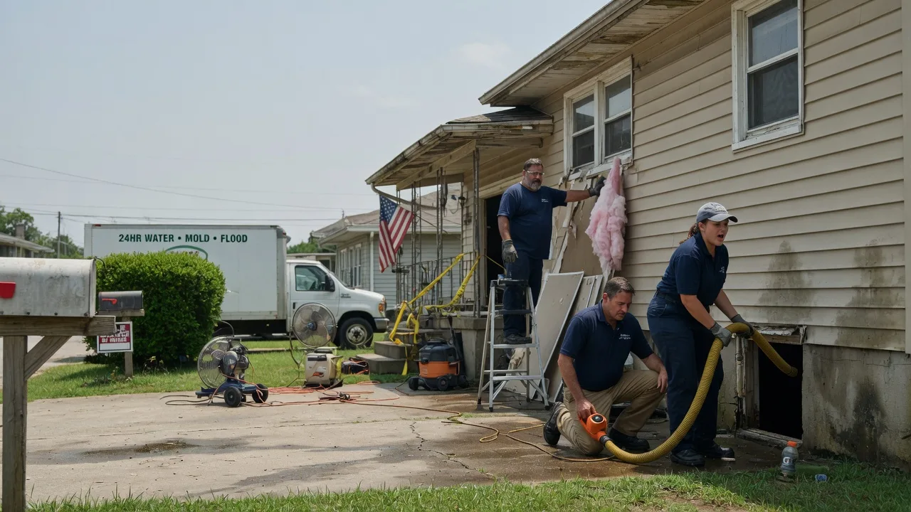 Water Damage Repair in Springville, IN near me
